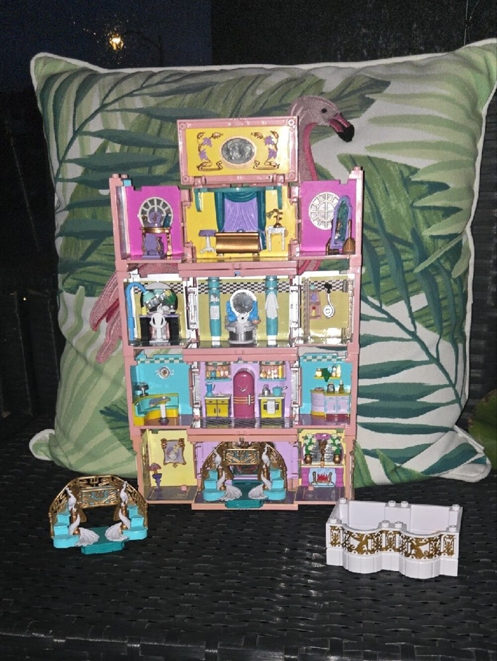 ​🏰 ✨ Ultimate Vintage 1999 Polly Pocket: "Dream Builders" Deluxe Mansion Bundle